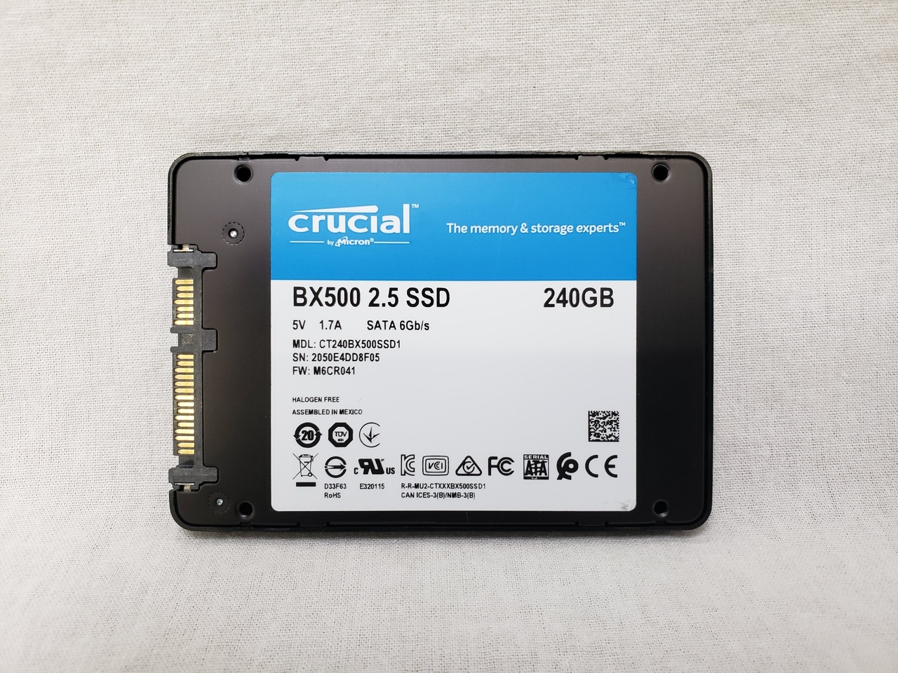 BX500 CT240BX500SSD1 各サイトで併売につき売切れのさいはご容赦願い