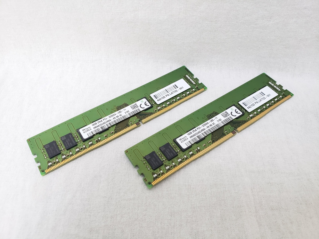 PC4-25600(DDR4 3200) 16GB x2 /バルク 各サイトで併売につき売切れの
