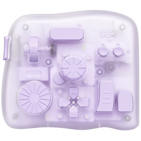TourBox Elite Plus アークティックシリーズ オーロラバイオレット TBEP-AV