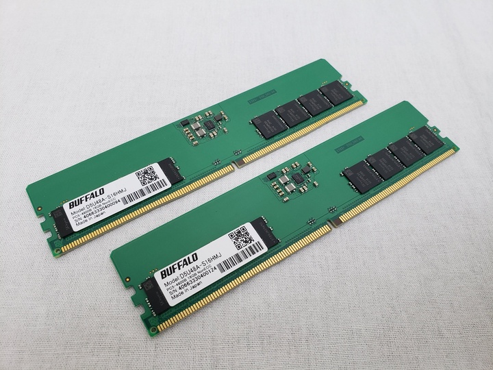 MV-D5U4800-16G x2 /バルク ★こちらのメモリだけでの販売はできません、PC一式ご注文分の場合のみご購入いただけます。なお、PC本体1台につきメモリは1セットまでとさせていただきます★ 各サイトで併売につき売切れのさいはご容赦願います。