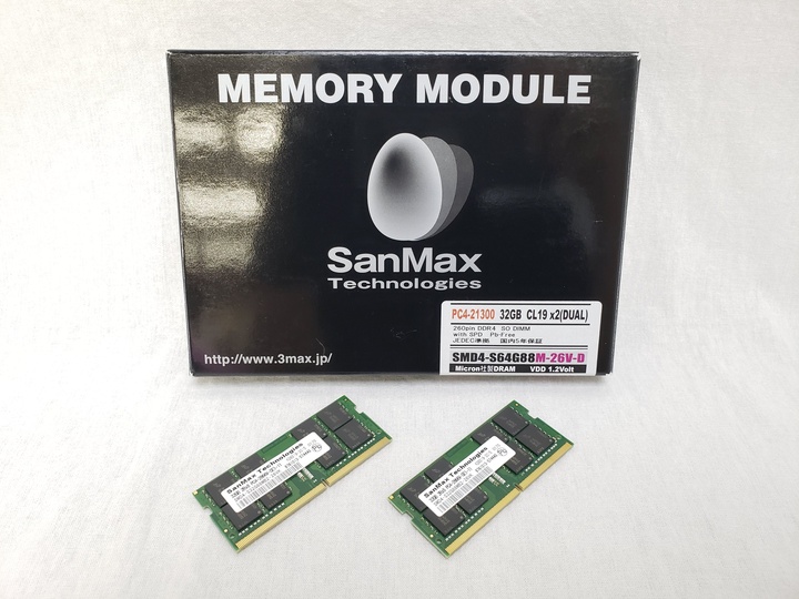 SMD4-S64G88M-26V-D 各サイトで併売につき売切れのさいはご容赦願います。