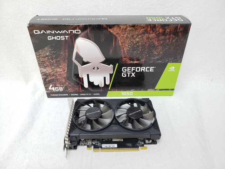 NE6165001BG1-1175D-G GAINWARD GeForce GTX 1650 D6 Ghost 各サイトで併売につき売切れのさいはご容赦願います。