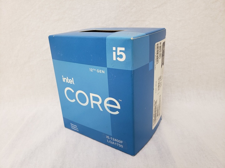 Core i5-12400F BOX (P-core 6(2.5GHz)/12スレッド/Single P Turbo(4.4GHz)/Smart Cache 18MB/TDP65W 各サイトで併売につき売切れのさいはご容赦願います。