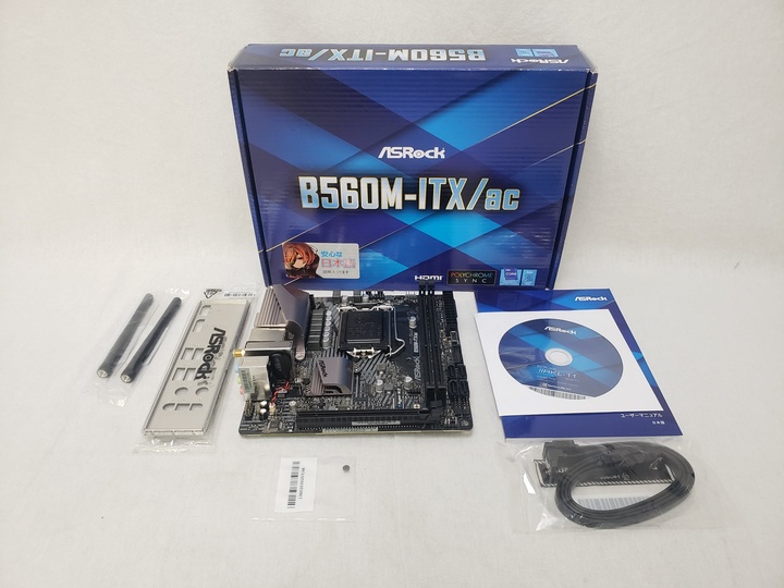 B560M-ITX/ac 各サイトで併売につき売切れのさいはご容赦願います。