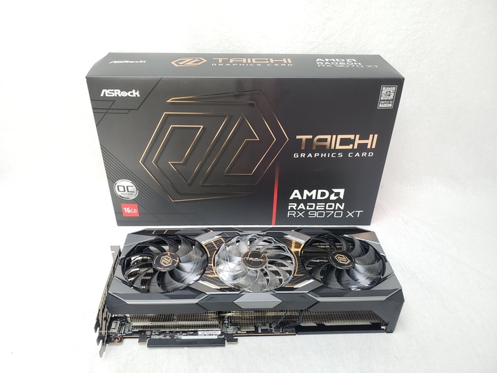 RX 9070 XT Taichi 16GB OC (RX9070XT TC 16GO) 各サイトで併売につき売切れのさいはご容赦願います。