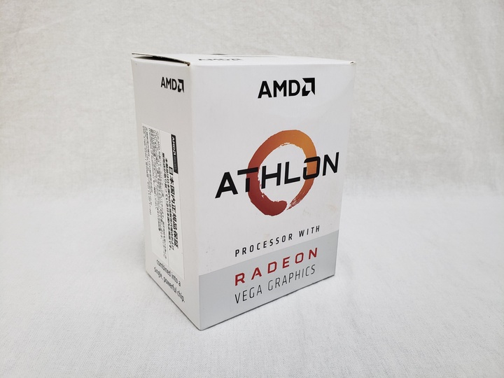 Athlon 200GE With Cooler (2-core 4-thread/3.2GHz/Total Cache 5MB/TDP35W/Radeon Vega3 Graphics) 各サイトで併売につき売切れのさいはご容赦願います。
