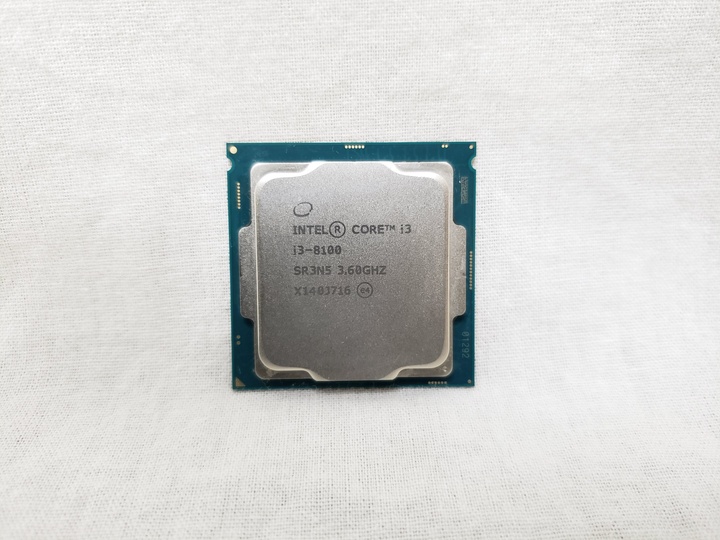 Core i3-8100 バルク (3.60GHz/ターボブーストなし/4-core 4-thread/Total Cache 6MB/TDP65W/UHD Graphics 630) 各サイトで併売につき売切れのさいはご容赦願います。