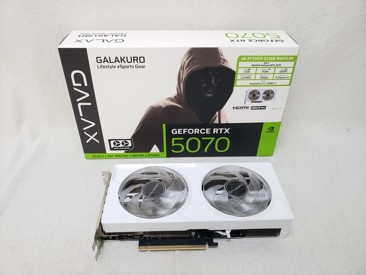 GK-RTX5070-E12GB/WHITE/DF 各サイトで併売につき売切れのさいはご容赦願います。