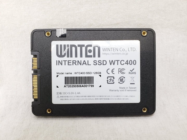 WTC400-SSD-128GB 各サイトで併売につき売切れのさいはご容赦願います。