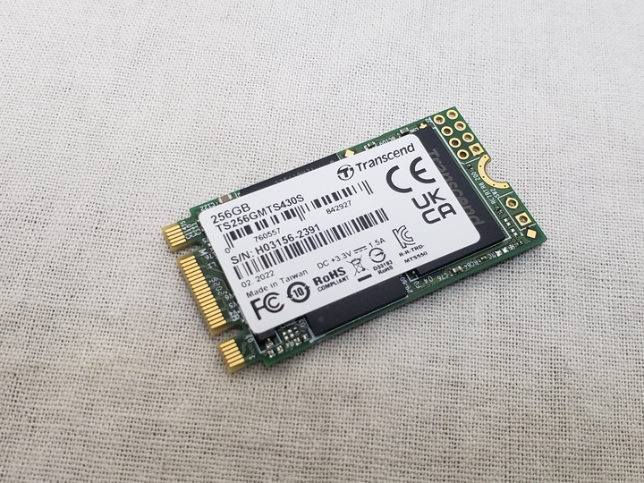 TS256GMTS430S　※M.2 2242 各サイトで併売につき売切れのさいはご容赦願います。