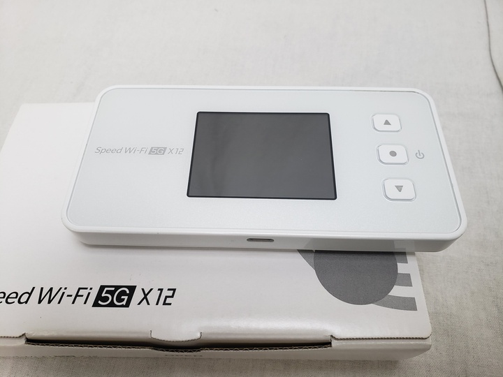 NAR03SWU アイスホワイト /Speed Wi-Fi 5G X12 【UQ SIMFREE】 各サイトで併売につき売切れのさいはご容赦願います。