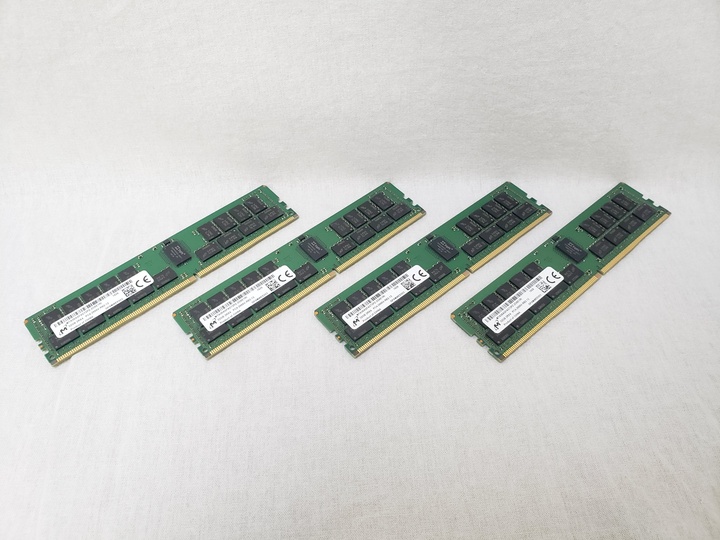 PC4-21300(DDR4 2666) 32GB x4 Registered ECC [MTA36ASF4G72PZ-2G6E1] 各サイトで併売につき売切れのさいはご容赦願います。