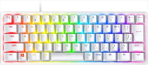 【未使用品】RAZER HUNTSMAN MINI Mercury White