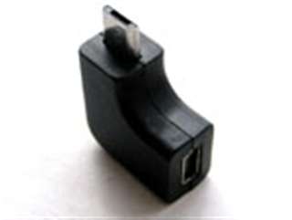 【クリックでお店のこの商品のページへ】USBM5-MCL (89088) miniUSB(メス)-microUSB(オス) 変換コネクタ L型