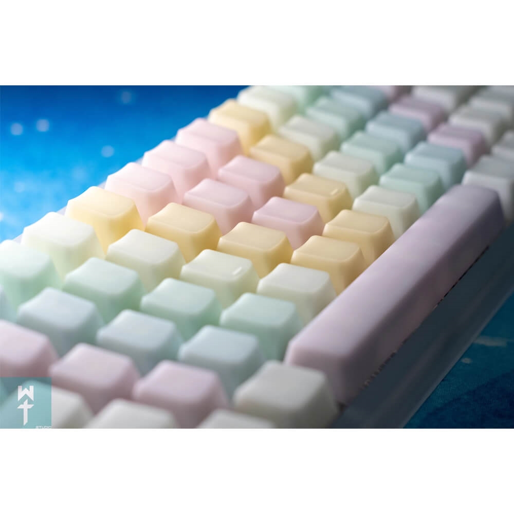 POM Jelly Keycaps Rainbow ANSI full kit es-pom-jelly-keycaps 