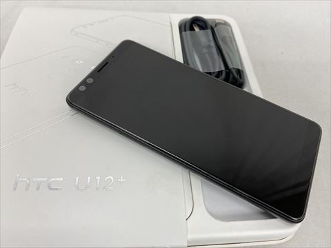 HTC U12+ セラミックブラック /99HAPA003-00 【国内版 SIMFREE】 各サイトで併売につき売切れのさいはご容赦願います。
