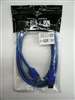 USB3-AAB18 (85929) USB3．0 A(オス)-A(メス) 延長ケーブル 1．8m ☆2個まで￥250クリックポスト対応可能！