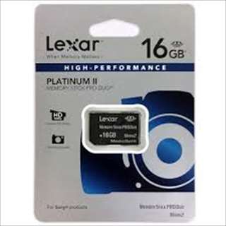 【クリックで詳細表示】LEXAR MEDIA メモリ-スティック PRO DUO 16GB