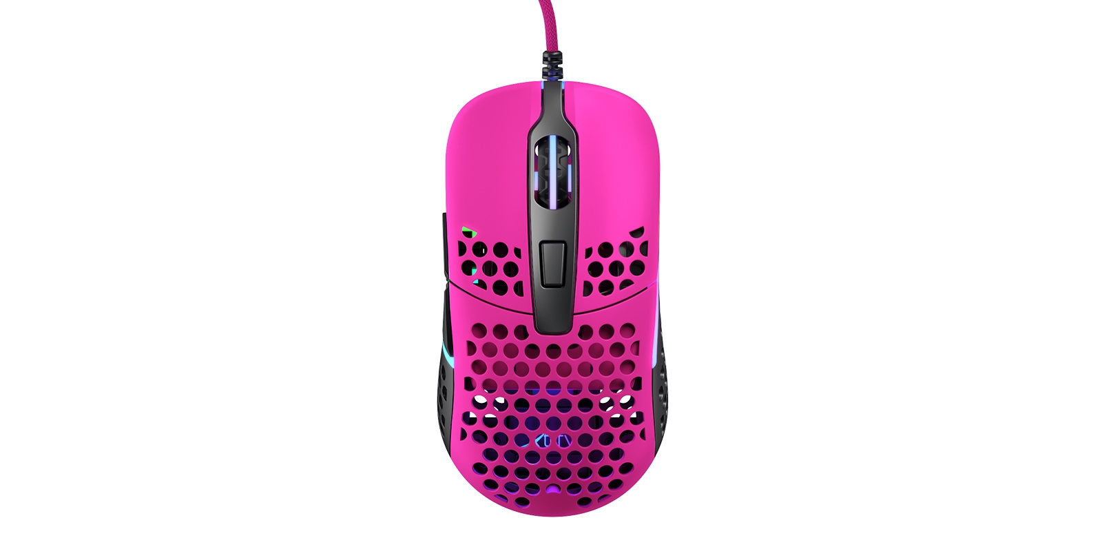 M42 Rgb ピンク 両手用 左右対称 超軽量 ゲーミングマウス マウス ゲーミングデバイス ゲーミング Pcパーツと自作パソコン 組み立てパソコンの専門店 1 S Pcワンズ