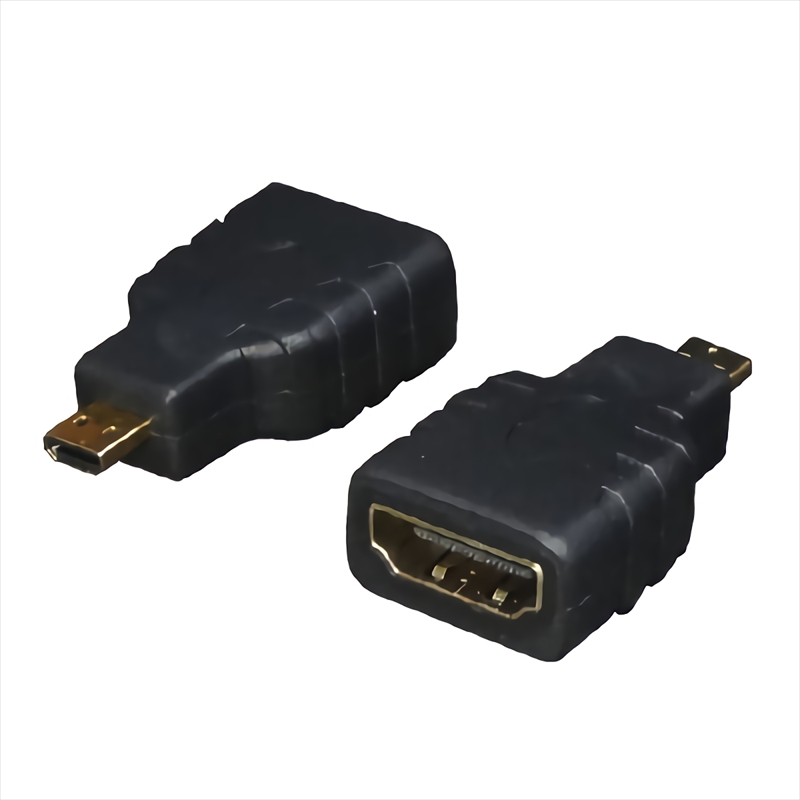 HDMIB-MCHDAG (88937) HDMI(メス)-microHDMI(オス) 変換アダプタ ☆6個まで￥250クリックポスト対応可能！