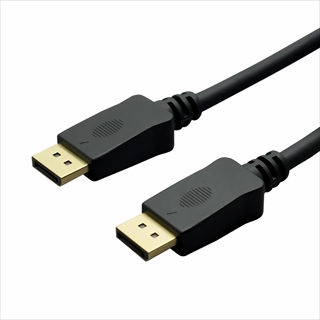 DP-28/BK DisplayPort Ver.1.2準拠 4K出力対応ケーブル 2.8m