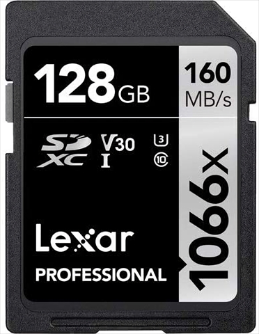 Lexar Professional 1066x  LSD1066128G-BNNNG ☆6個まで￥300ネコポス対応可能！