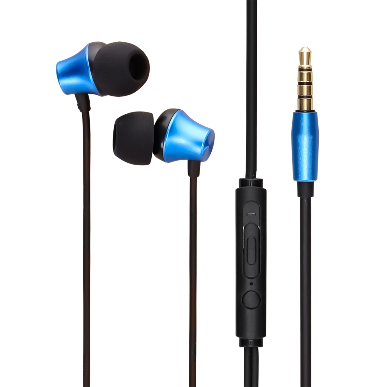 Ea Scju1 Embl カラー ブルー コード長 1 2m F3 5ｍｍ4極ステレオイヤホンマイク カナルタイプ カナル型 イヤホン イヤホン ヘッドホン マイク Pcパーツと自作パソコン 組み立てパソコンの専門店 1 S Pcワンズ