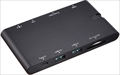 DST-C05BK Type-Cﾄﾞｯｷﾝｸﾞｽﾃｰｼｮﾝ/PD対応/充電用Type-C1ﾎﾟｰﾄ/ﾃﾞｰﾀ転送用Type-C1ﾎﾟｰﾄ/USB(3.0)2ﾎﾟｰﾄ/HDMI1ﾎﾟｰﾄ/D-sub1ﾎﾟｰﾄ/LANﾎﾟｰﾄ/SD+microSDｽﾛｯﾄ/ｹｰﾌﾞﾙ収納/ﾌﾞﾗｯｸ　☆2個まで￥250クリックポスト対応可能！