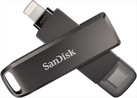 SDIX70N-256G-GN6NE  iPad/PC用 Lightning + USB3.1-C 回転式 ☆6個まで￥250クリックポスト対応可能！