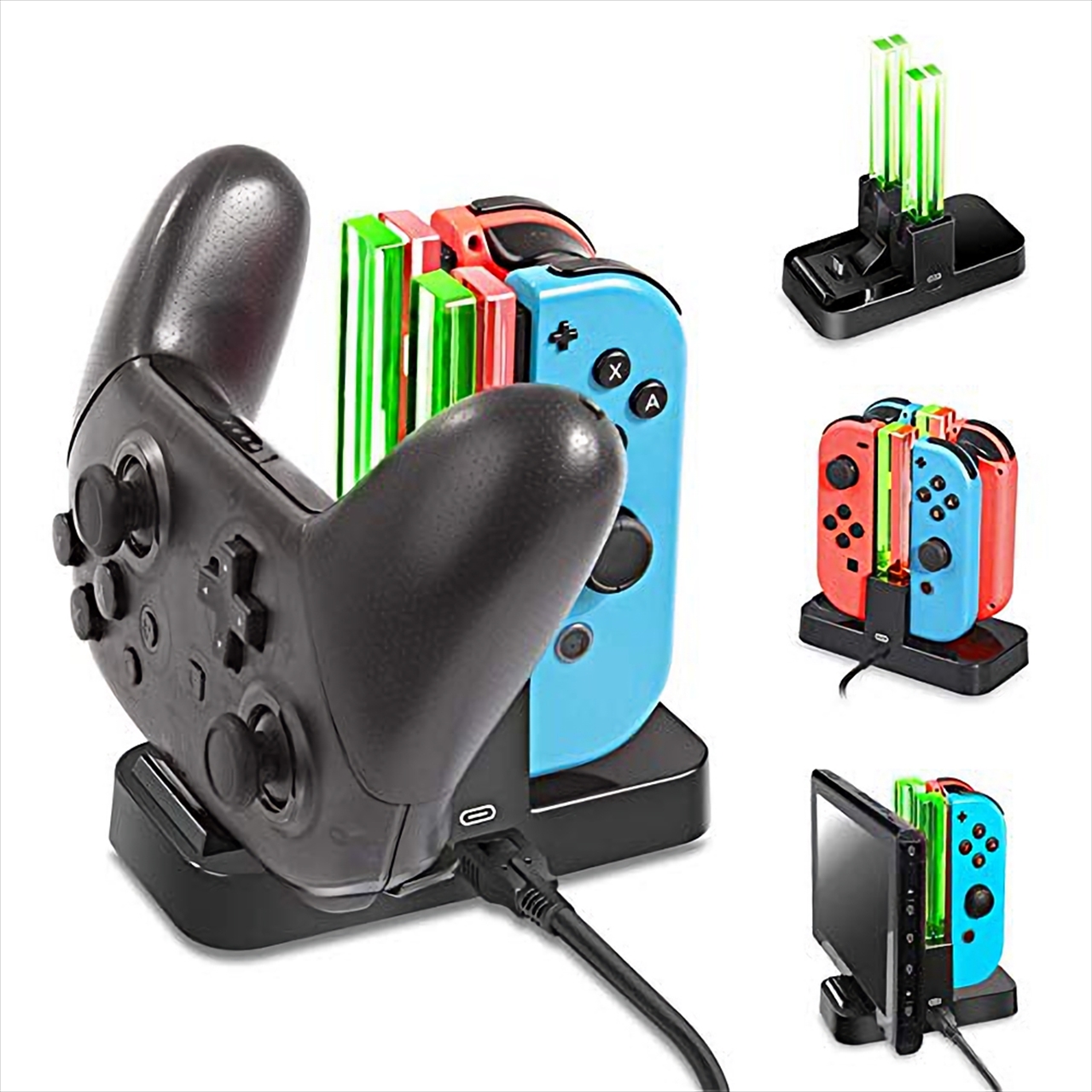 ジョイコン プロコンを同時に充電 Nintendo Switc コントローラー充電スタンド 充電器 バッテリー 充電器 バッテリー 充電器 バッテリー Pcパーツと自作パソコン 組み立てパソコンの専門店 1 S Pcワンズ