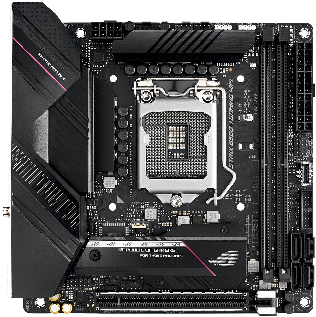 Rog Strix B560 I Gaming Wifi Mini Itx Intel Lga10 マザーボード Pcパーツと自作パソコン 組み立てパソコンの専門店 1 S Pcワンズ