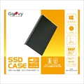 SSDCASE-U31G1-BK 「ブラックモデル」 SATA接続2.5インチSSD/HDDケース　PS5動作確認済み