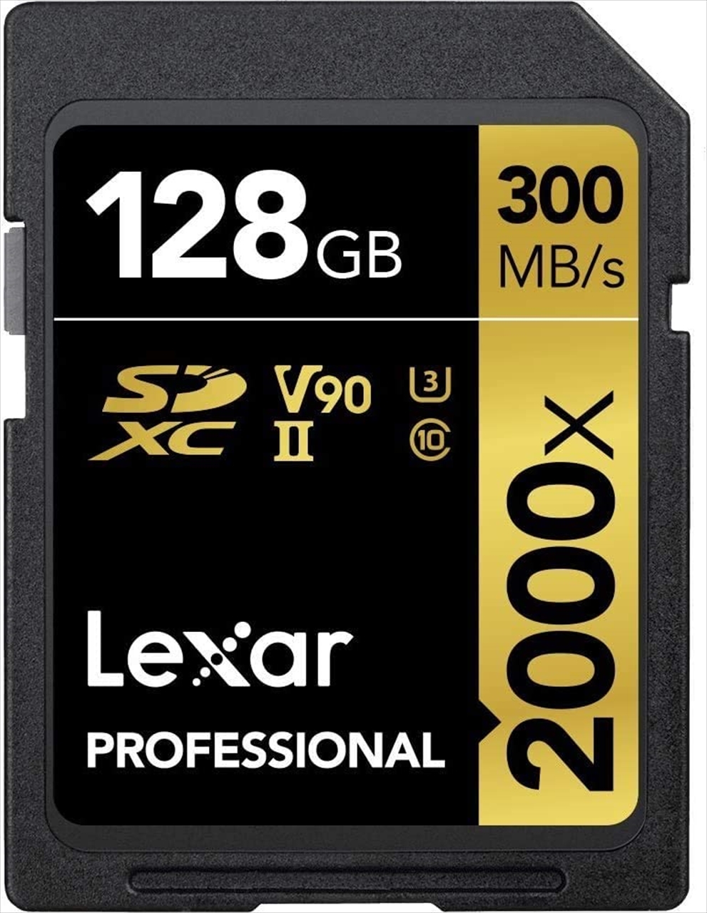 レキサー LSD2000128G-BNNNJ SDXCカード 128GB LEXAR SDXCカード Professional 2000x (Class10 /128GB) LSD2000128G
