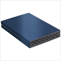 OWL-ESL25U32C-NV2 （ネイビー） 放熱性に優れたアルミボディ！USB3.2 Gen2 Type-C対応 2.5インチHDD/SSDケース　黒角