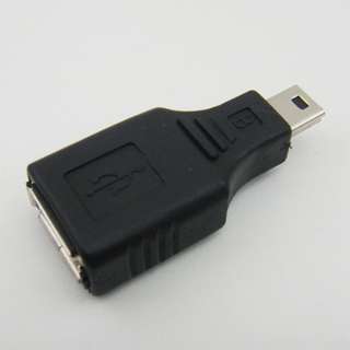 USBAB-M5AN (89095) USB A(メス)-miniUSB(オス) 変換アダプタ ☆6個まで￥300ネコポス対応可能！