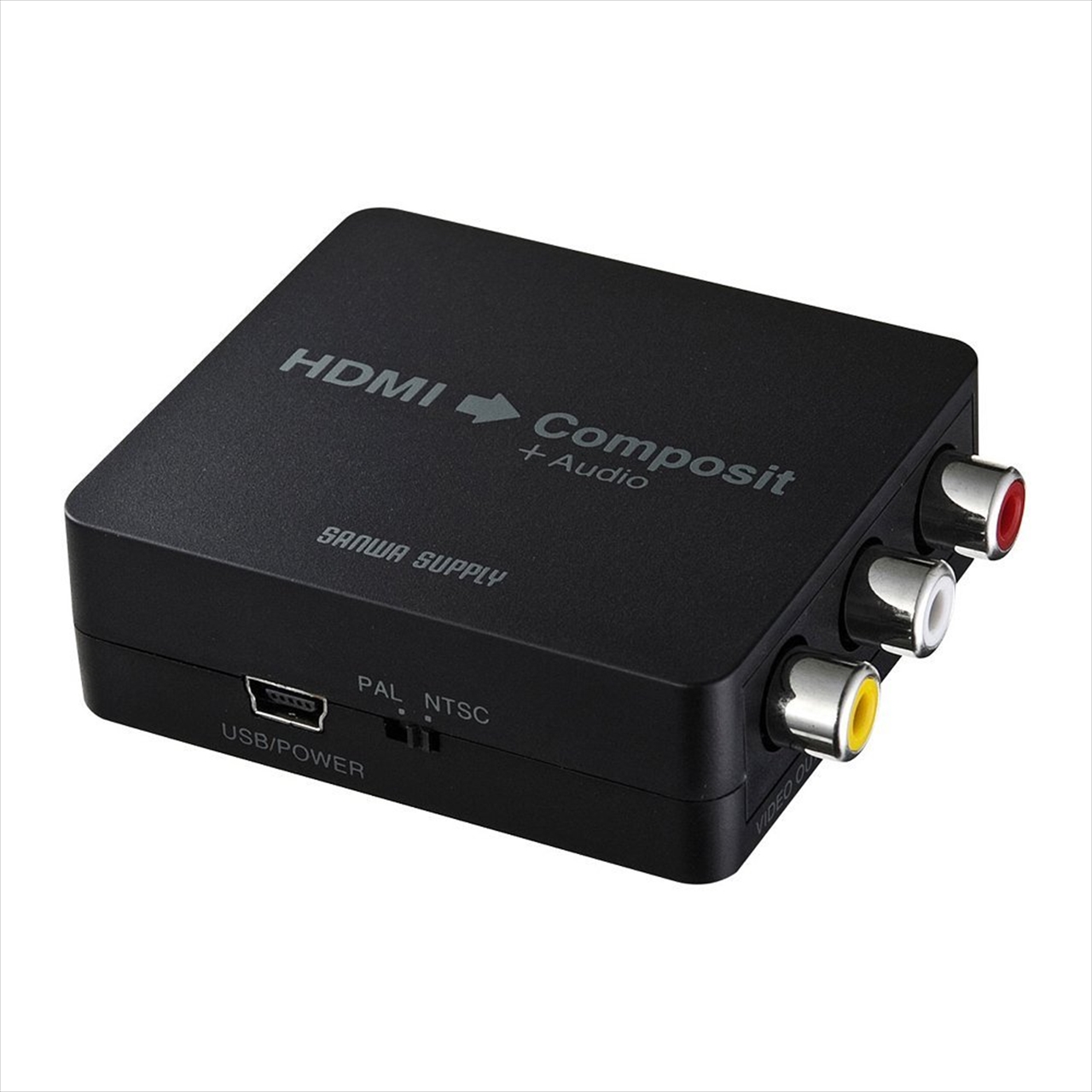 Vga Cvhd3 Hdmi Rcaとオーディオ端子に変換 電源不要タイプ ディスプレイコネクタ変換 各種変換 中継アダプタ Pcパーツと自作パソコン 組み立てパソコンの専門店 1 S Pcワンズ