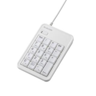 【クリックで詳細表示】TK-TCM003WH 基本性能をしっかりおさえたコンパクトなUSBテンキーボード