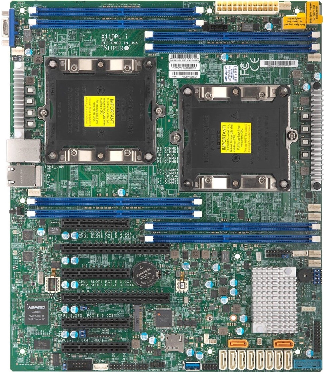 Super Micro MBD-X11DPL-I-O MBD-X11DPL-I-O | SuperMicro 社製品 | PCパーツと自作 ...
