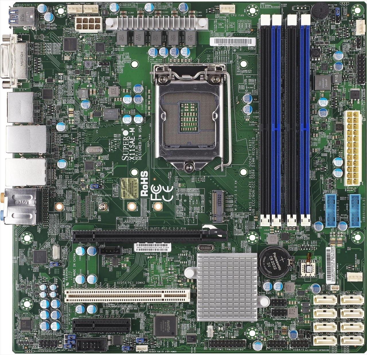 Super Micro MBD-X11SAE-M-O MBD-X11SAE-M-O | SuperMicro 社製品 | PCパーツと自作 ...