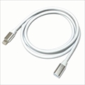 SL-LTE100W ライトニング延長ケーブル 1m ☆4個まで￥250クリックポスト対応可能！