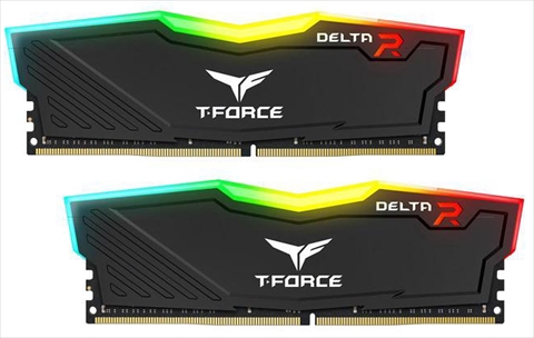 TEAM T-FORCE DELTA BLACK RGB  PCメモリ