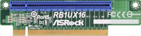RB1UX16 ASRock Rack Riser card RB1UX16