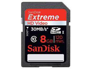 【クリックで詳細表示】SDSDX-008G-X46 輸入品(CLASS10) 45MB/s Extreme SDHC UHS-I ☆￥150メール便対応可能商品！