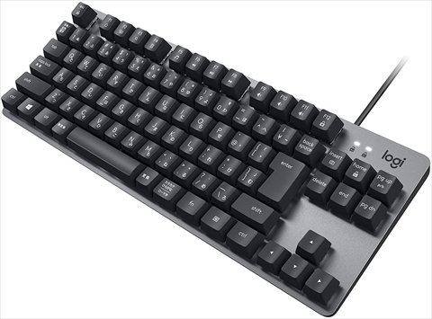 K835GPR TKL Mechanical Keyboard K835-Linear 赤軸 グラファイト