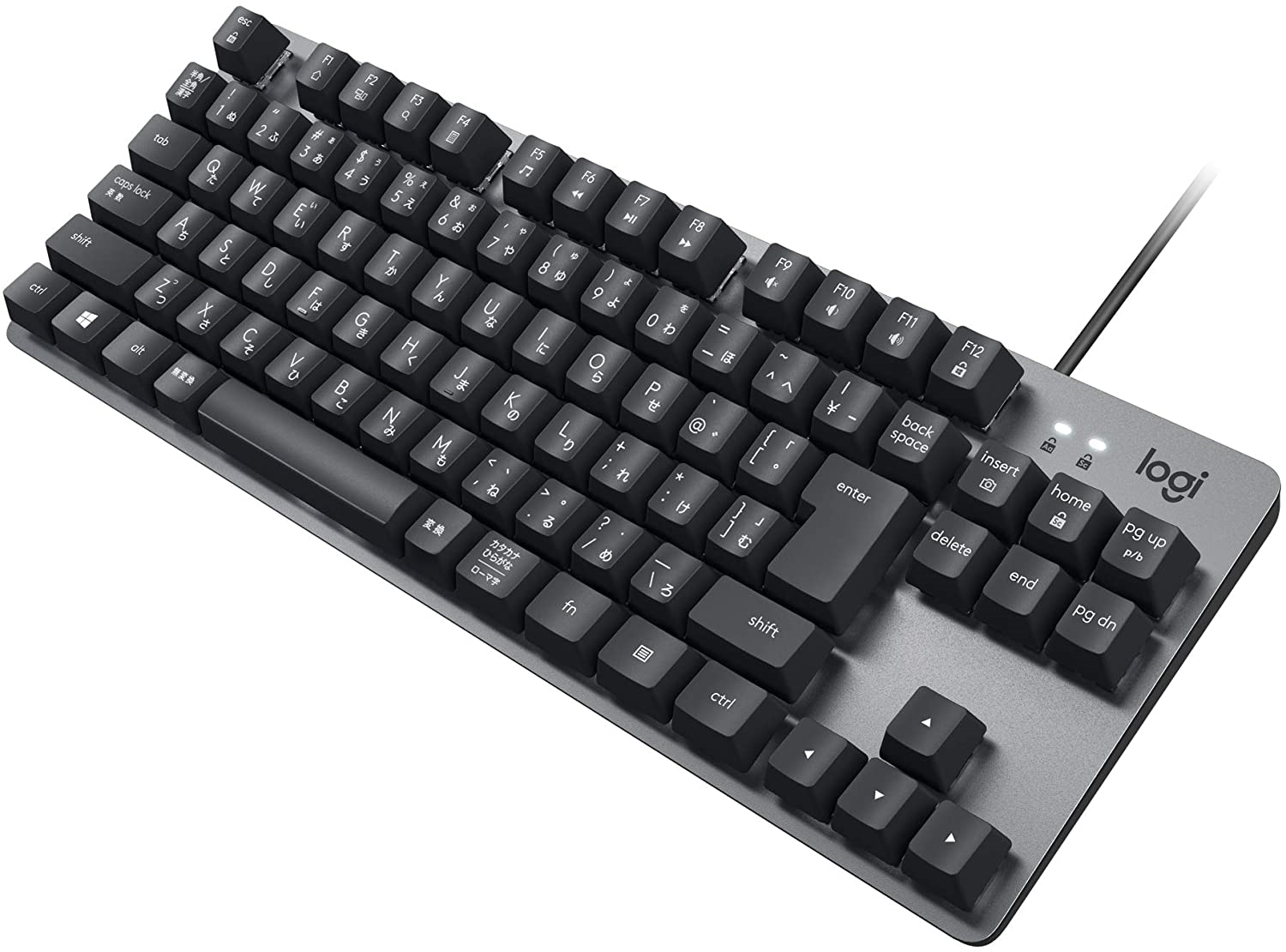 ぽんたき　GB 1 3/8G K835GPB TKL Mechanical Keyboard K835-Clicky 青軸 グラファイト