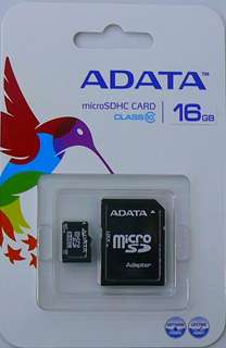【クリックで詳細表示】AUSDH16GCL10-RA1 micro SDHCカード 16GB 1アダプタ CLASS10