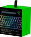 PBT Keycap + Coiled Cable Upgrade Set  Classic Black - US RC21-01490800-R3M1