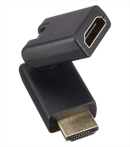 HDMI-3DC 3つの関節でクルクル回るHDMIアダプタ（180°関節×2、90°関節