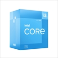 Core i3-12100F  4コア(P-core 4(3.3GHz)/8スレッド/Sigle P Turbo(4.3GHz)/Smart Cache 12MB/TDP58W ※F型番は内蔵グラフィックスは搭載されておりません。