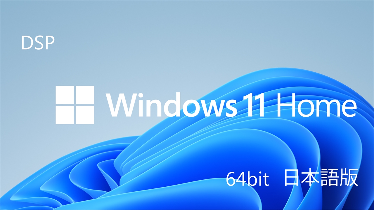 Windows10 Home 64bit DSP版